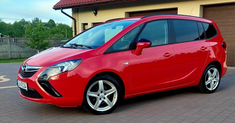 Opel Zafira cena 27500 przebieg: 204346, rok produkcji 2012 z Nisko małe 106